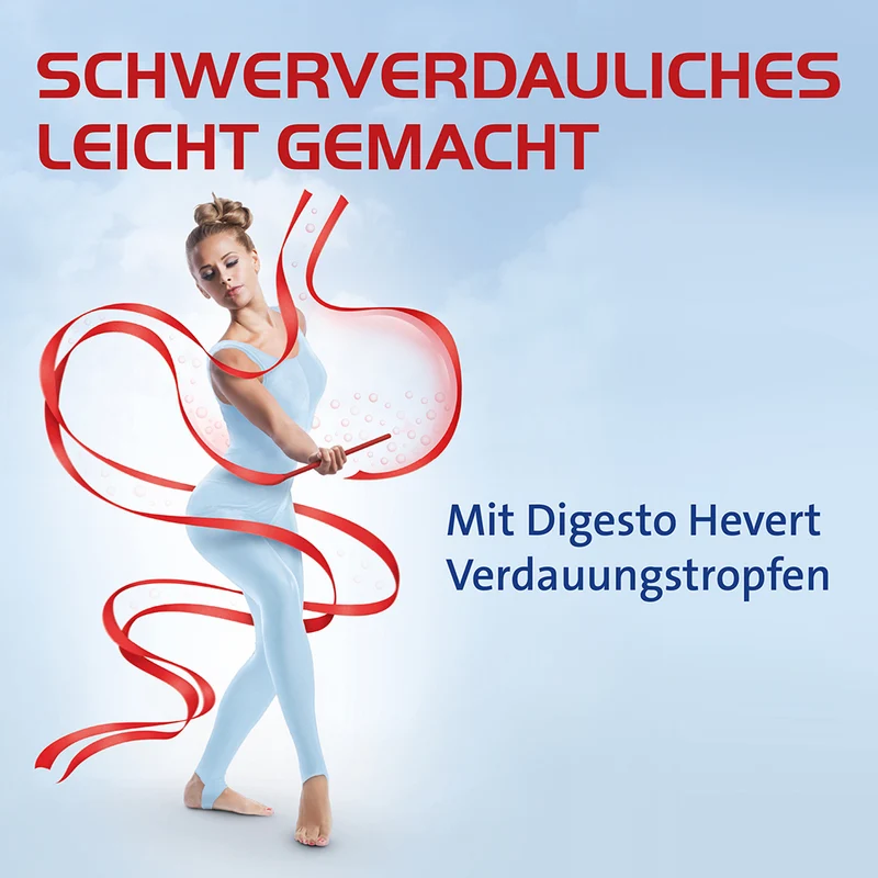 Digesto Hevert Verdauungstropfen bei Magen-Darm-Beschwerden, 30 ml Lösung