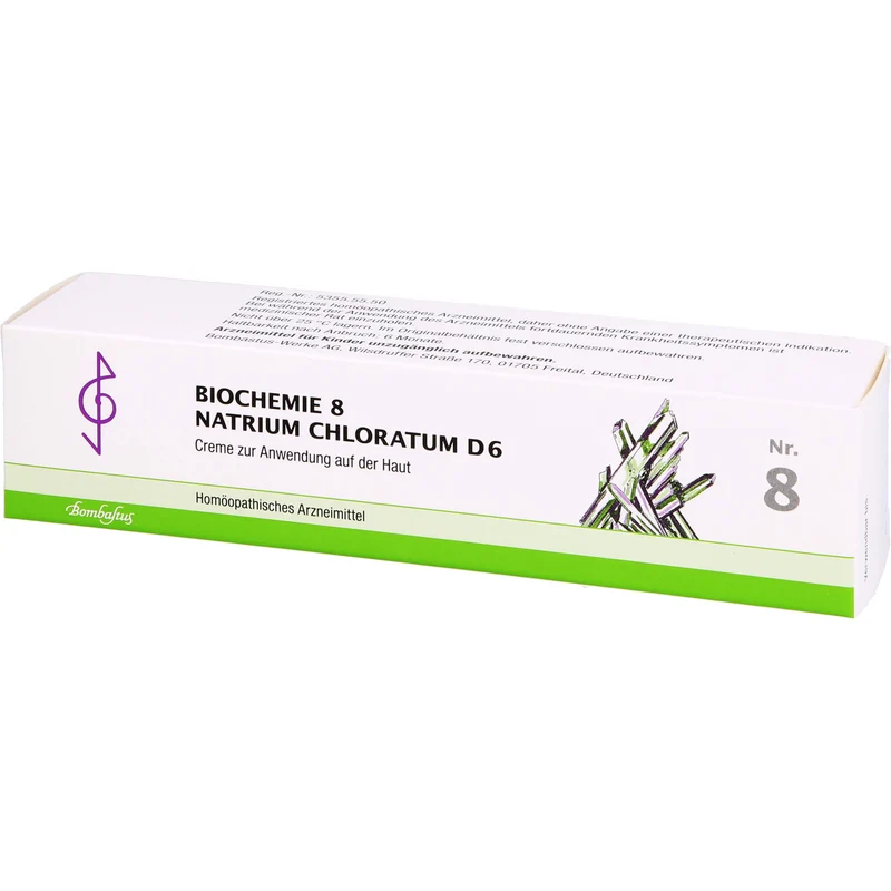 Bpmbastus Biochemie 8 Natrium chloratum D6 Creme, 100 ml Creme