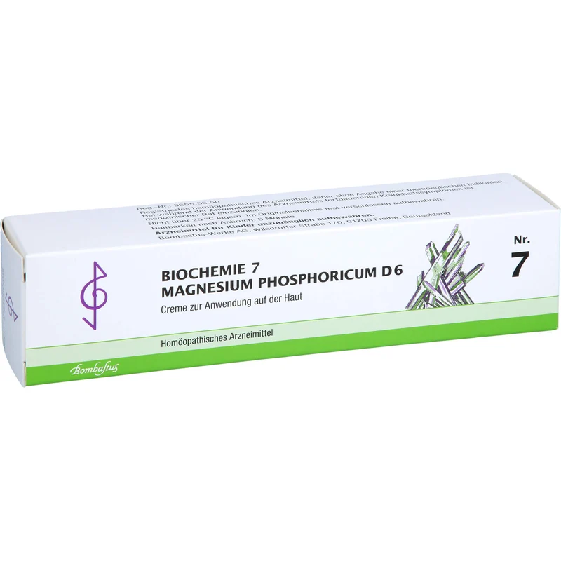 Bombastus Biochemie 7 Magnesium Phosphoricum D6 Creme, 100 ml Creme