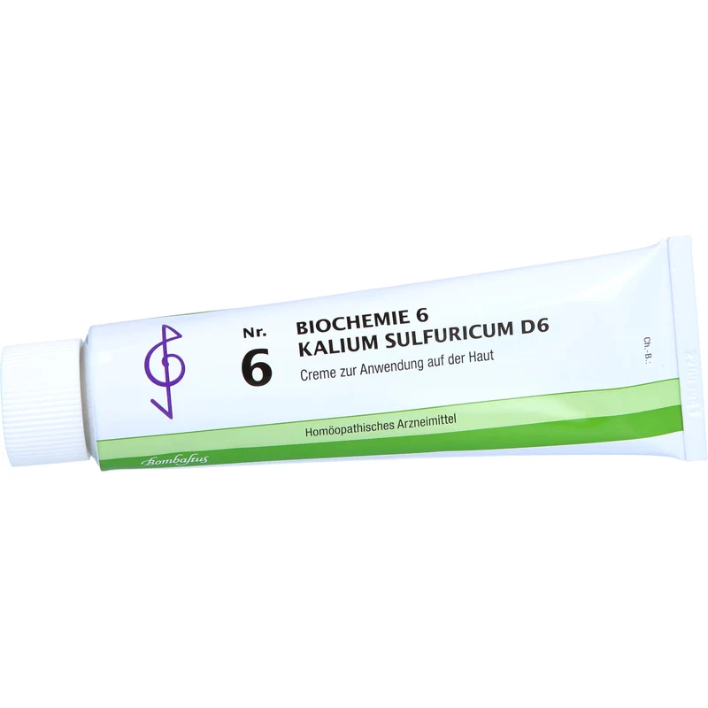 Biochemie 6 Kalium sulfuricum Bombastus D6 Creme, 100 ml Creme