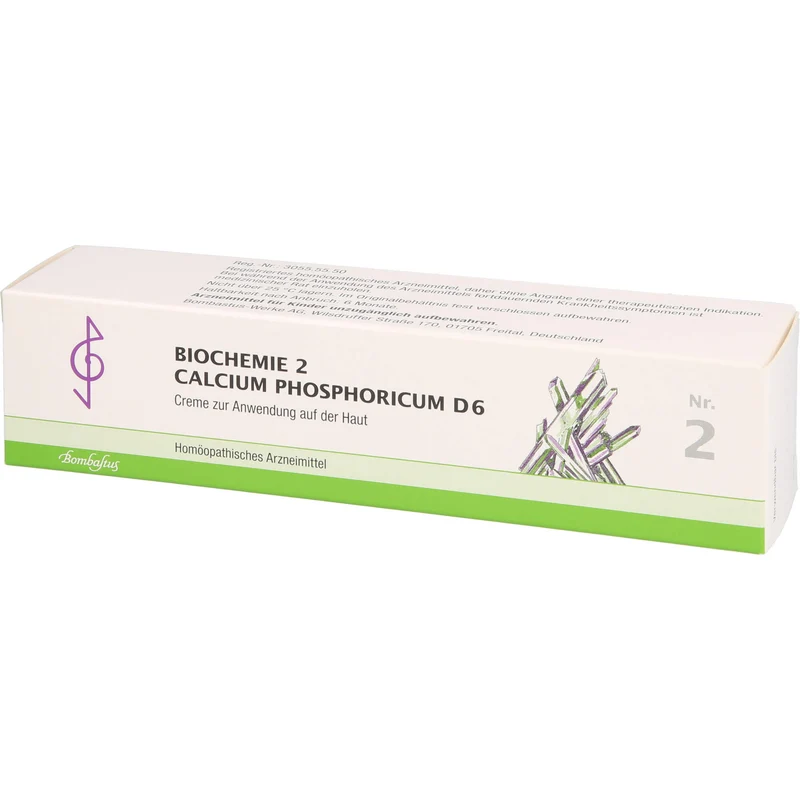 Biochemie 2 Calcium phosphoricum Bombastus D6 Creme, 100 ml CRE