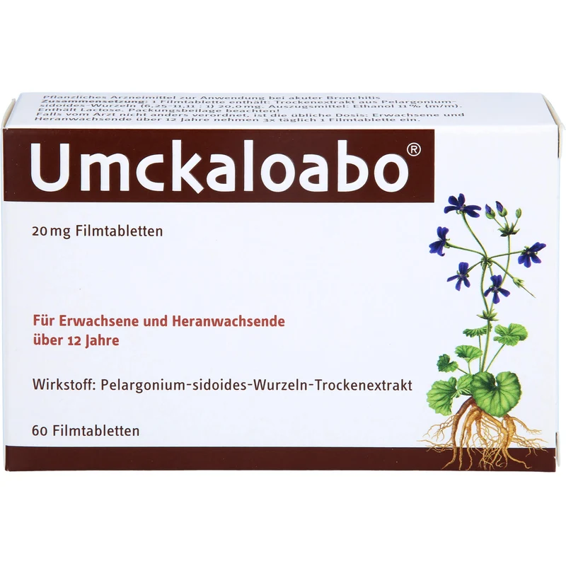 Umckaloabo 20 mg Filmtabletten, 60 St. Tabletten