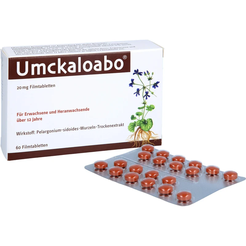 Umckaloabo 20 mg Filmtabletten, 60 St. Tabletten