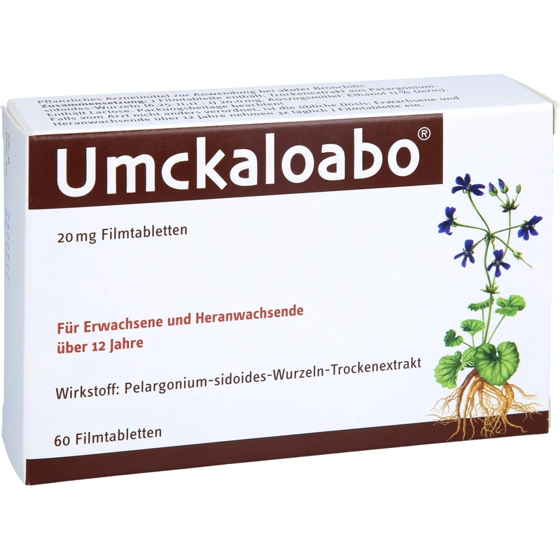 Umckaloabo 20 mg Filmtabletten, 60 St. Tabletten
