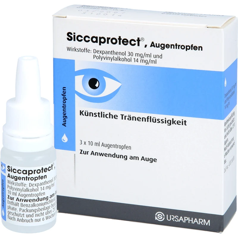 Siccaprotect Augentropfen, 30 ml Lösung