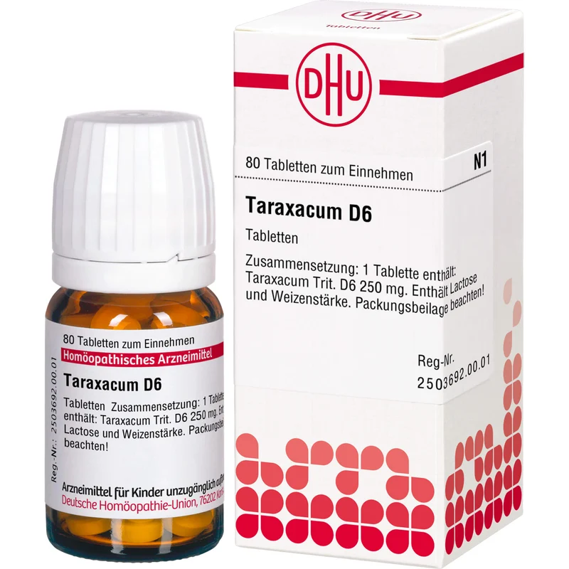 Taraxacum D6 DHU Tabletten, 80 St. Tabletten