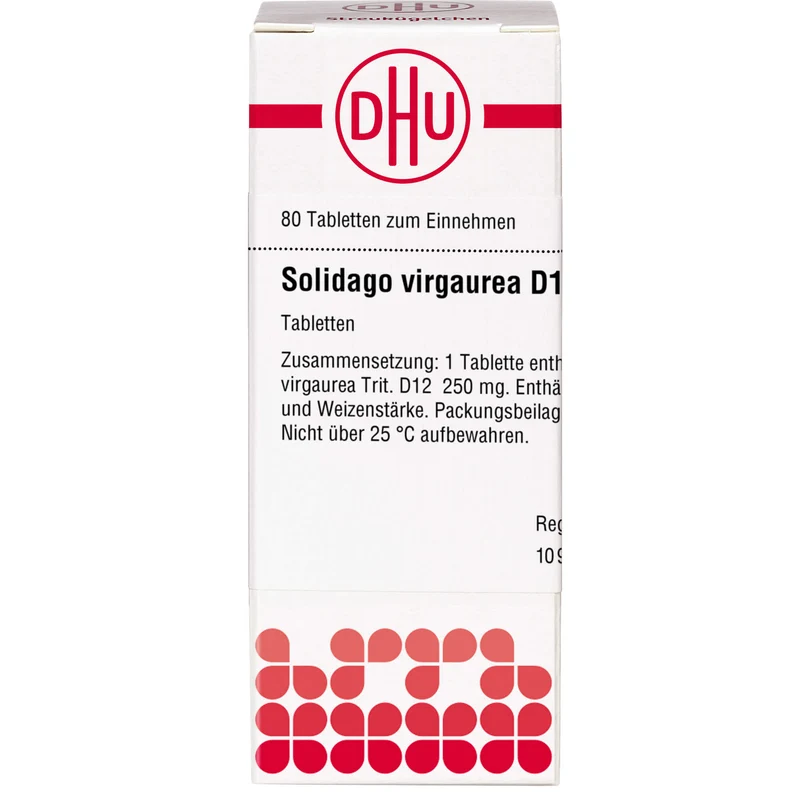 Solidago virgaurea D12 DHU Tabletten, 80 St. Tabletten