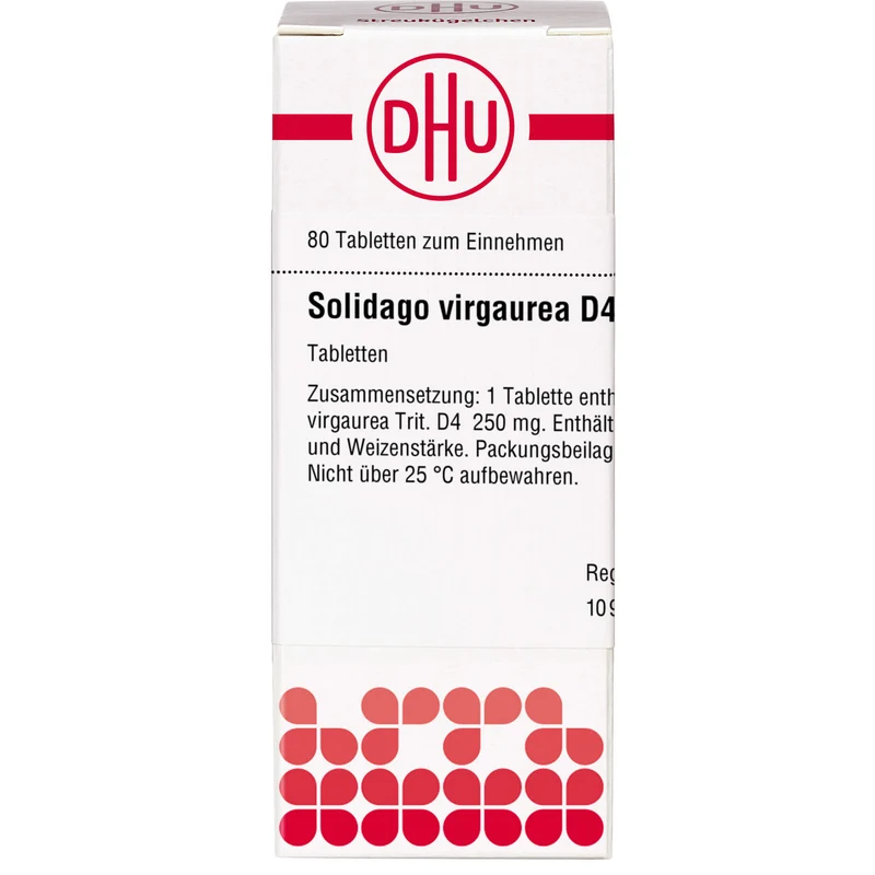 DHU Solidago virgaurea D4 Tabletten, 80 St. Tabletten