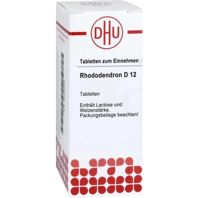 Rhododendron D12 DHU Tabletten, 80 St. Tabletten
