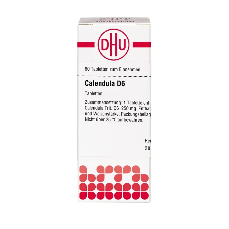 Calendula D6 DHU Tabletten, 80 St. Tabletten