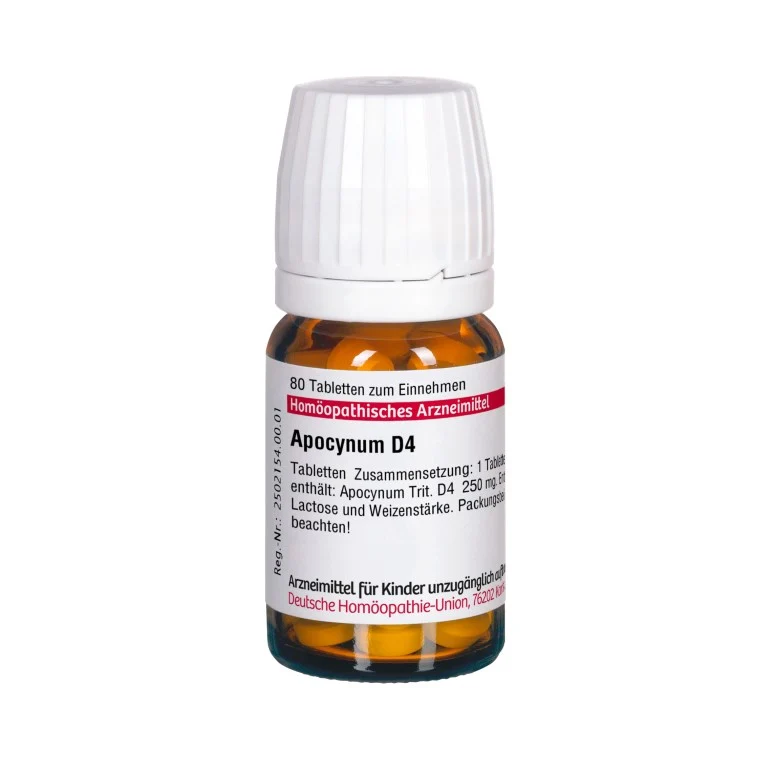 Apocynum D4 DHU Tabletten, 80 St. Tabletten