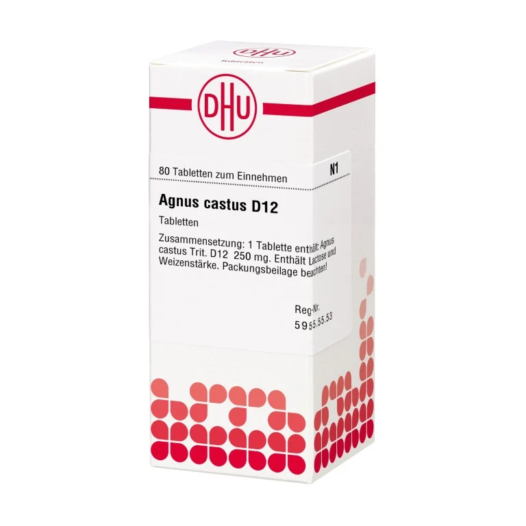 Agnus castus D12 DHU Tabletten, 80 St. Tabletten