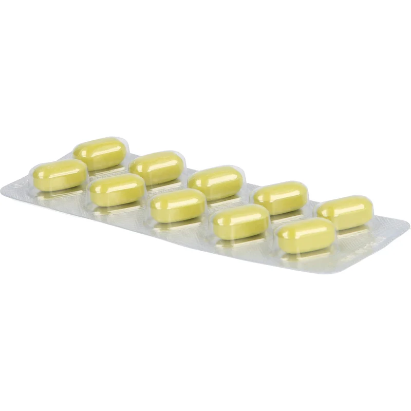 Meteozym Tabletten bei Verdauungsschwäche mit Blähungen, 50 St. Tabletten