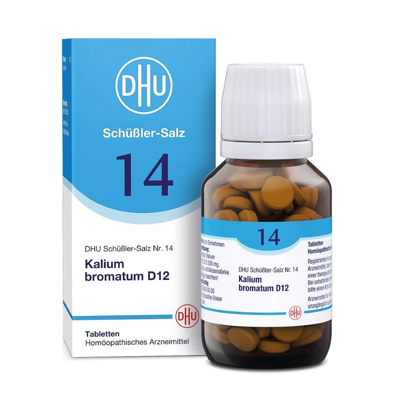 DHU Schüßler-Salz Nr. 14 Kalium bromatum D12, 200 St. Tabletten