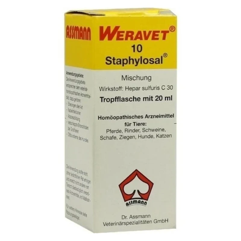 WERAVET 10 Staphylosal Mischung, 20 ml Lösung