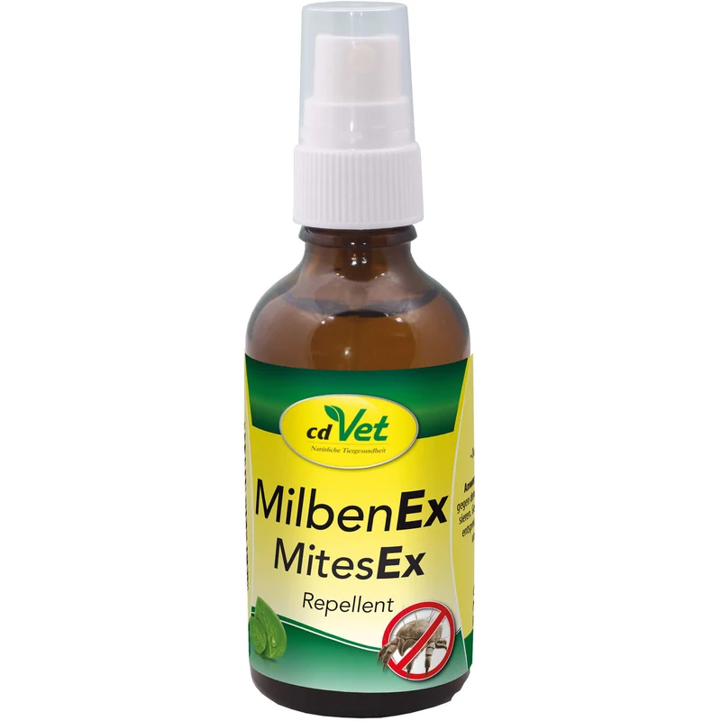 Cd Vet Milben-Ex Repellent zur Abwehr von Milben und Insekten für Heimtiere, 50 ml Spray