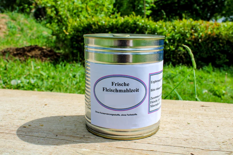 100 % Fleisch (Rinderpansen grün) Dose