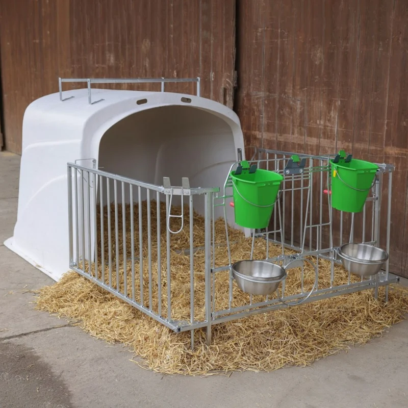 CalfHouse Premium DUO con recinzione