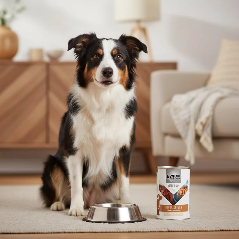 Black Canyon Hypoallergen Ziege – Veterinär-Diät Nassfutter für Hunde mit Allergien, Futtermittelunverträglichkeiten & sensiblem Verdauungssystem | Getreidefrei, Monoprotein