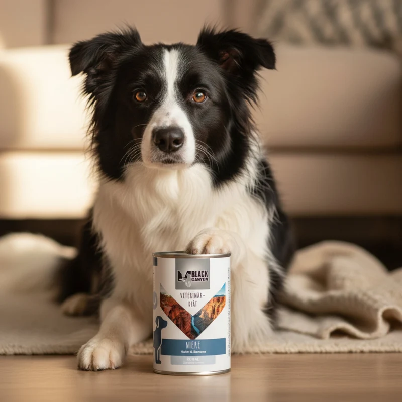 Black Canyon Niere – Veterinär-Diät-Nassfutter für ausgewachsene Hunde mit Nierenerkrankung | Huhn & Banane, glutenfrei, schonend gegart