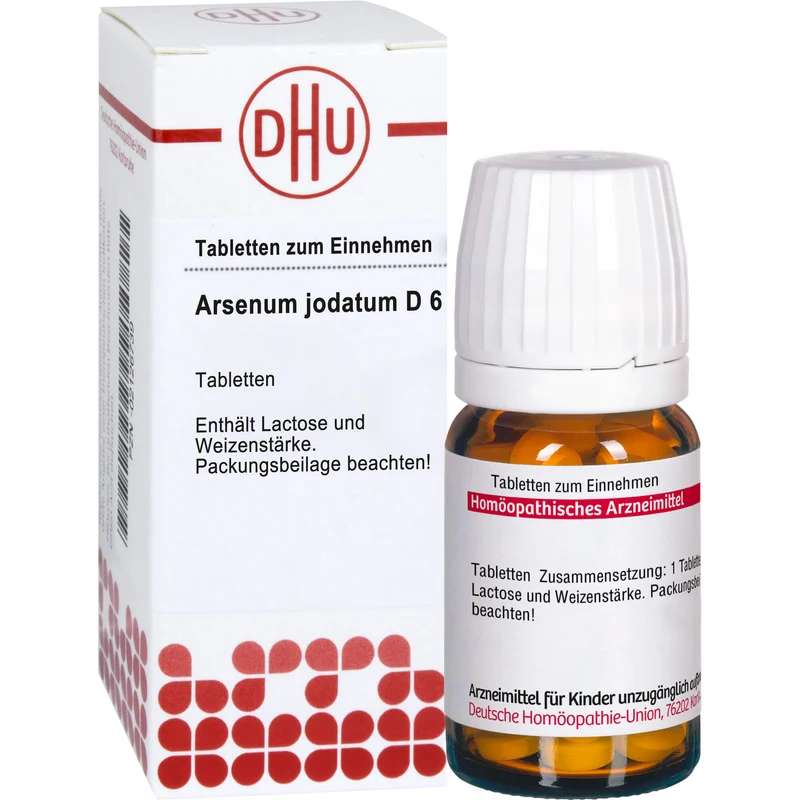 Arsenum jodatum D6 DHU Tabletten, 80 St. Tabletten