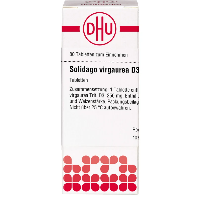 DHU Solidago virgaurea D3 Tabletten, 80 St. Tabletten