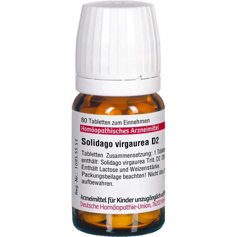 Solidago virgaurea D2 DHU Tabletten, 80 St. Tabletten