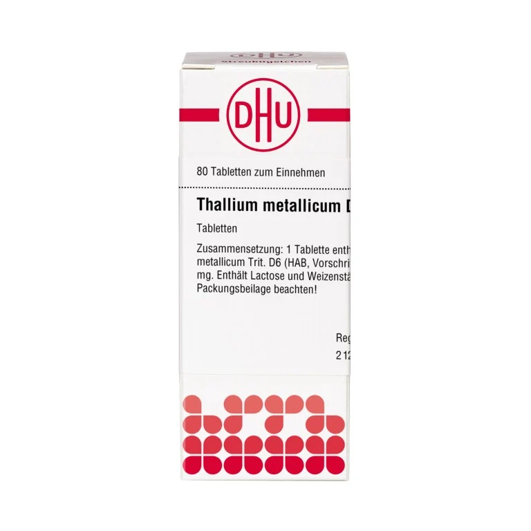 Thallium metallicum D6 DHU Tabletten, 80 St. Tabletten