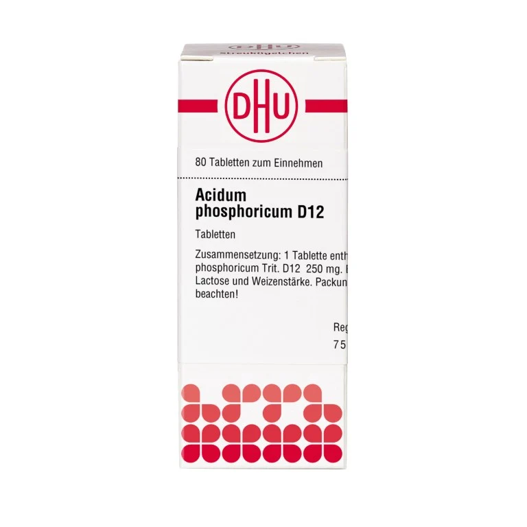Acidum phosphoricum D12 DHU Tabletten, 80 St. Tabletten