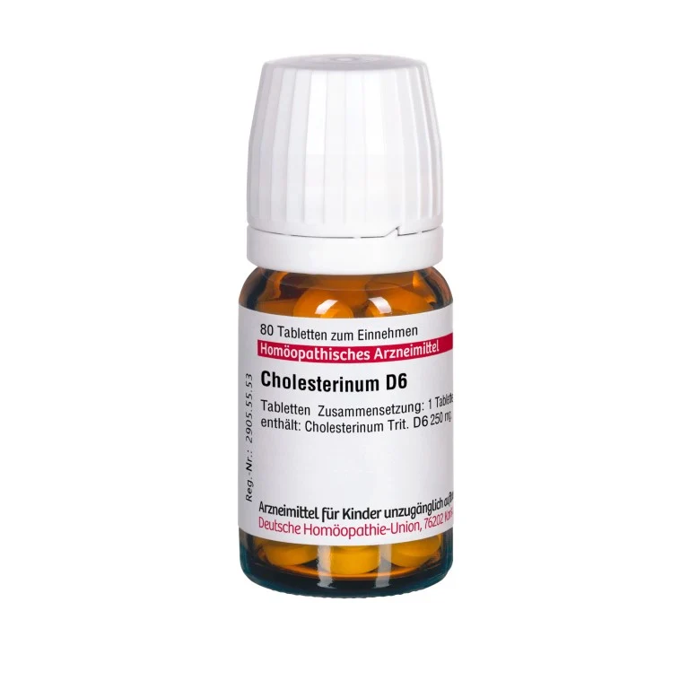 Cholesterinum D6 DHU Tabletten, 80 St. Tabletten