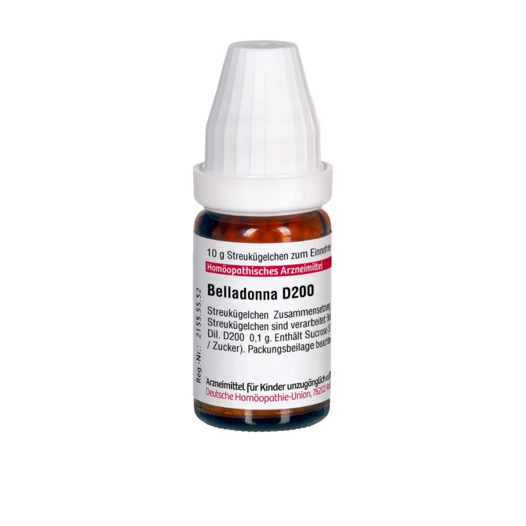 Belladonna D200 DHU Globuli, 10 g Globuli