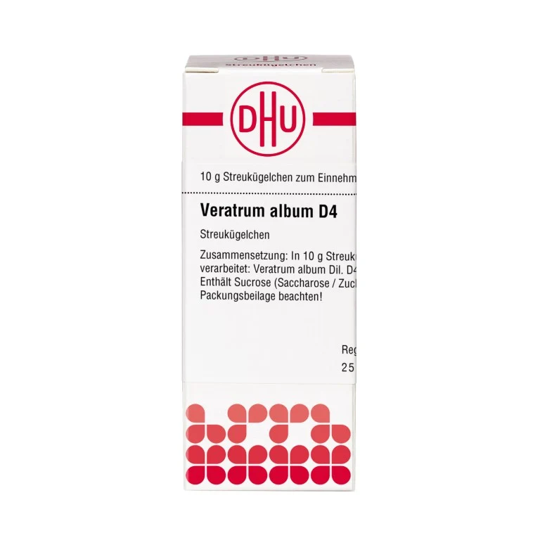 Veratrum album D4 DHU Globuli, 10 g Globuli