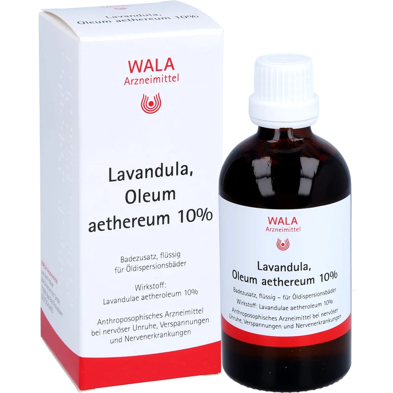 WALA Lavandula Oleum aethereum 10% Badezusatz, 100 ml Öl