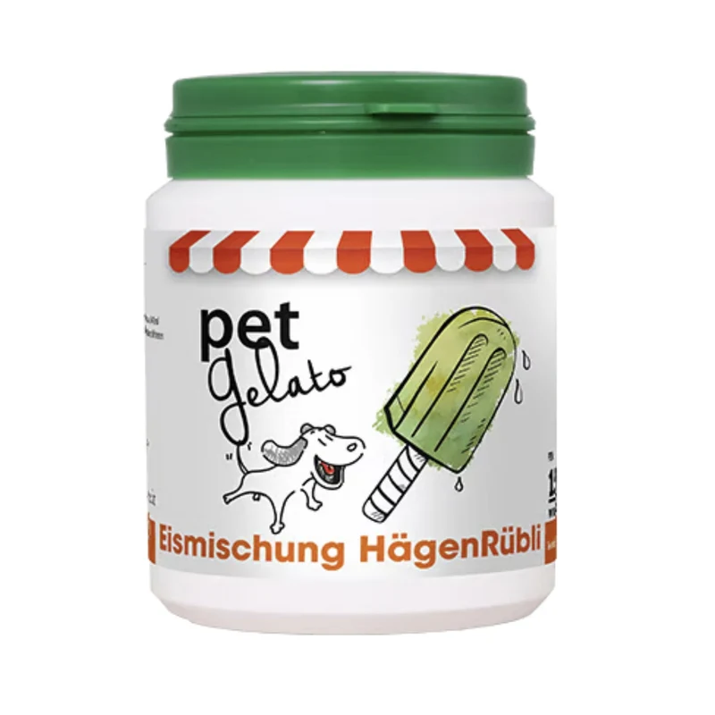 cdVet petGelato Eismischung HägenRübli – Natürliche Erfrischung mit Mineralien & Elektrolyten für Hunde, Katzen & Pferde an heißen Tagen