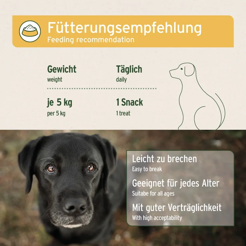 AniForte Gras- & Kotfresser Snack – Natürliche Kräutermischung gegen Kotfressen & Grasfressen bei Hunden