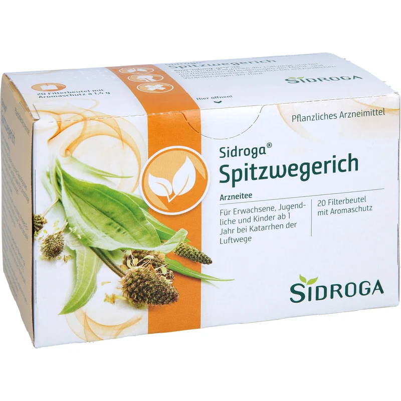 SIDROGA SPITZWEGERICH, 20 St. Filterbeutel
