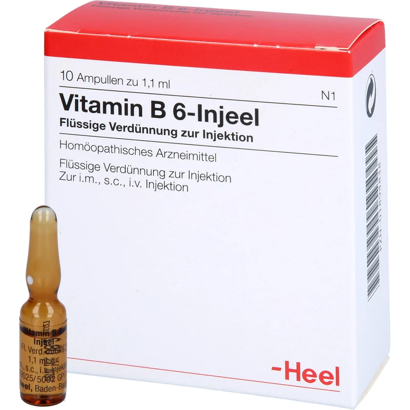 Vitamin B 6 Injeel Amp., 10 St. Ampullen