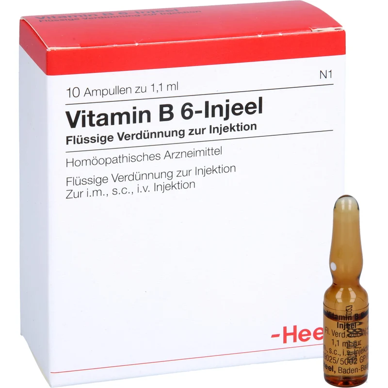 Vitamin B 6 Injeel Amp., 10 St. Ampullen