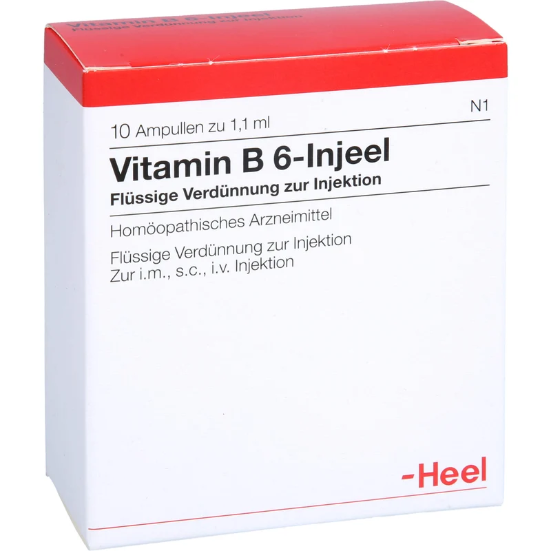 Vitamin B 6 Injeel Amp., 10 St. Ampullen