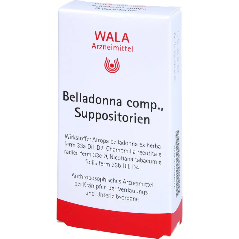 Belladonna comp. Wala Suppositorien, 10 St. Zäpfchen