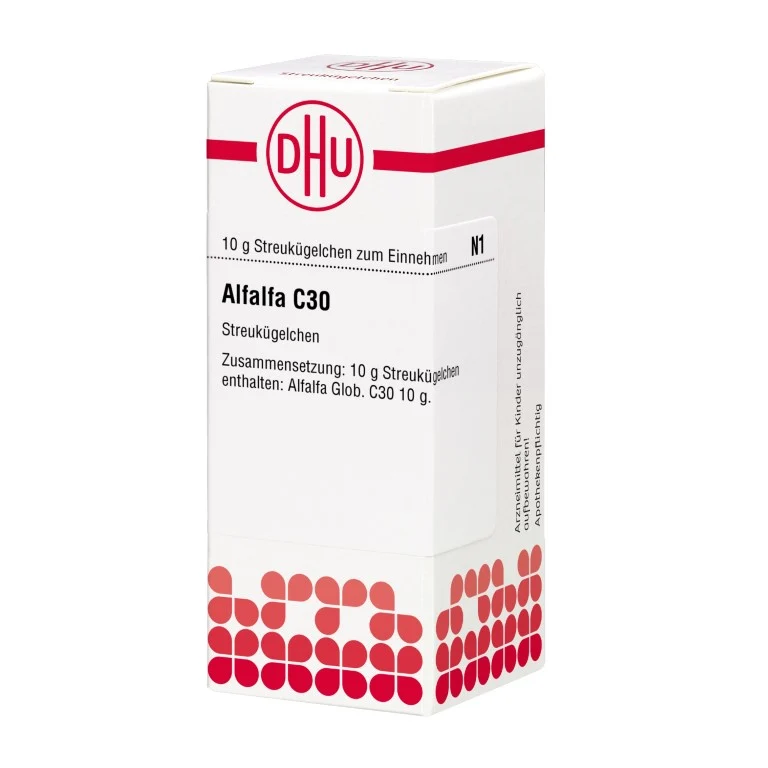 Alfalfa C30 DHU Globuli, 10 g Globuli