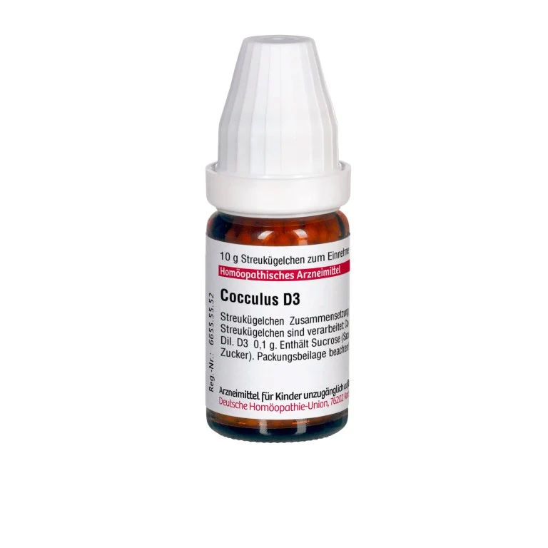 Cocculus D3 DHU Globuli, 10 g Globuli