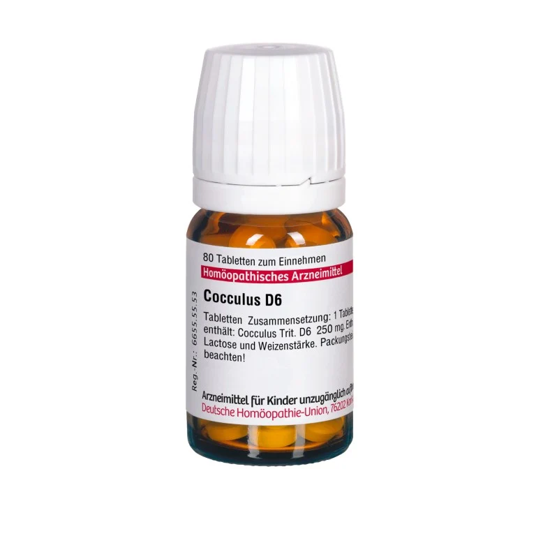 Cocculus D6 DHU Tabletten, 80 St. Tabletten