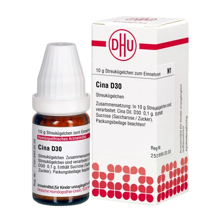 Cina D30 DHU Globuli, 10 g Globuli