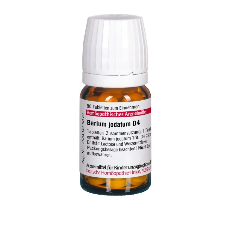 Barium jodatum D4 DHU Tabletten, 80 St. Tabletten