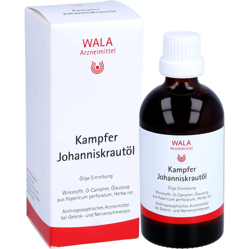 WALA Kampfer Johanniskrautöl, 100 ml Öl