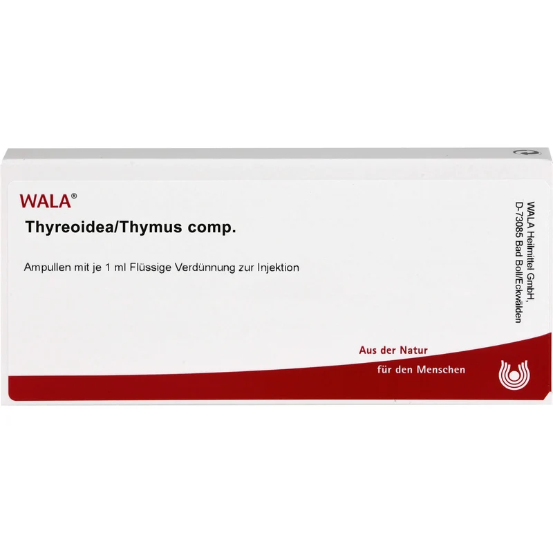 Thyreoidea/Thymus comp. Wala Ampullen, 10 St. Ampullen