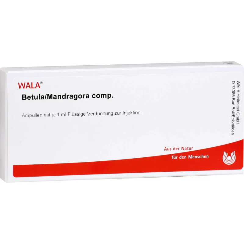 Betula/Mandragora comp. Wala Ampullen, 10X1 ml AMP
