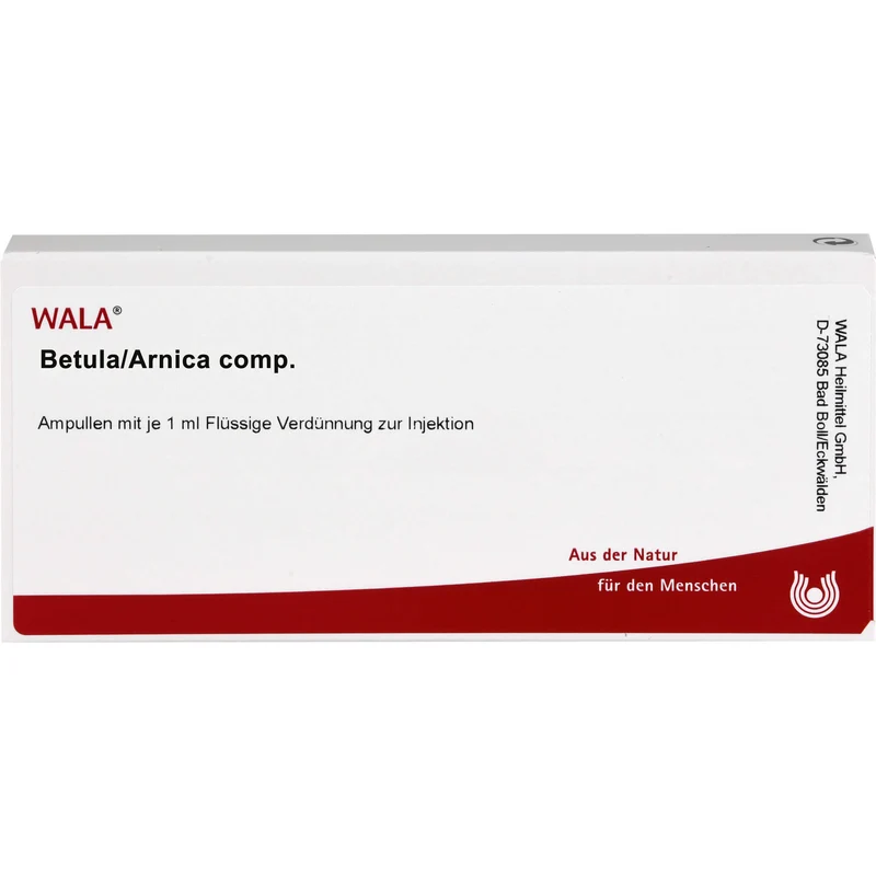 WALA Betula/Arnica comp. flüssige Verdünnung, 10 St. Ampullen
