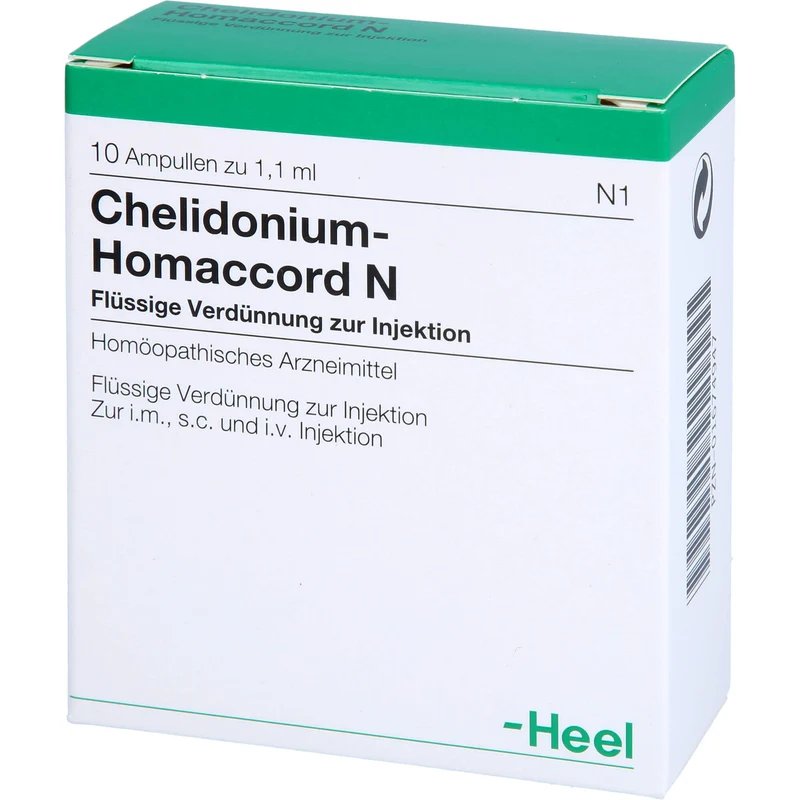 Heel Chelidonium Homaccord N flüssige Verdünnung, 10 St. Ampullen